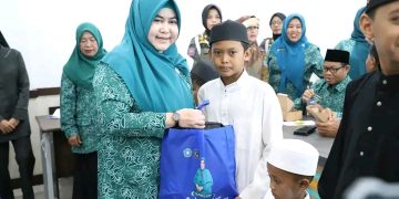 TP-PKK Tanjab Barat Gelar Silaturahmi dan Santuni Anak Yatim di Bulan Muharram