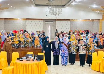 Bunda Paud Fadhilah Sadat Resmi Buka Workshop Percepatan Wajib Belajar