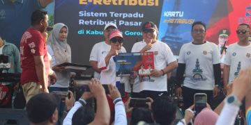 Kabgor Luncurkan Kartu ST12-PAS Untuk Bayar Retribusi Pasar