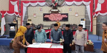 Pemkab Bersama DPRD Kabupaten Gorontalo Sepakat Perubahan KUA PPAS Tahun Anggaran 2025