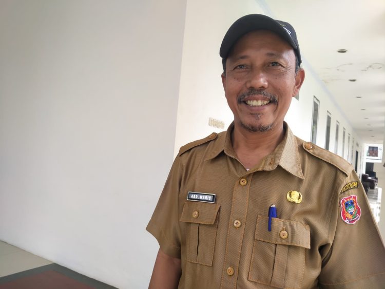 Kepala Dinas Pemuda, Olahraga, dan Pariwisata (Disporapar) Kabupaten Gorontalo Abdul Waris, (Dokumentasi Wartawan Jarak.id)