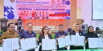Pemkab Gorontalo Jalin Kerjasama Dengan 3 dari 7 Perusahaan Yang Akan Membuka Cabang Perekrutan Tenaga Kerja Migran
