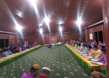 Pemda Kabgor Gelar Adat Tonggeyamo Penetapan Hari Raya Idul Adha Di Rumah Adat