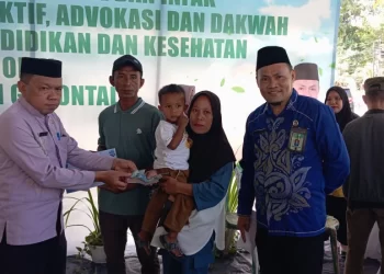 Aksa Muhamad Anak Pengidap Kelainan Lahir Tanpa Anus Terima Bantuan Dari Baznas Kabupaten Gorontalo