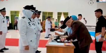 16 Kepala Desa di Kabupaten Gorontalo Resmi Kembali Menjabat