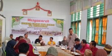 Distan Kabgor Gelar Rapat Persiapan Hambur Tanam Padi