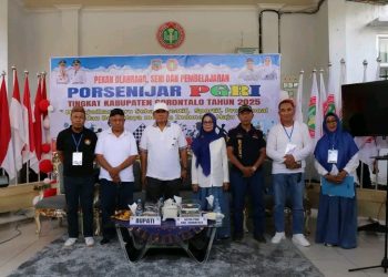 Porsenijar PGRI Tingkat Kabupaten Gorontalo Resmi Digelar