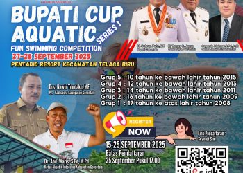 Series Satu Comptetion Aquatik  Bupati Kabgor Mulai Digelar Besok