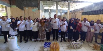 Pelaku UMKM di Kabupaten Gorontalo Terima Bantuan Bahan Produksi