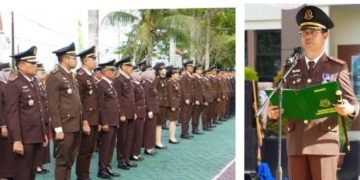 Kejari Kabupaten Gorontalo Gelar Upacara HUT Kejaksaan ke-80