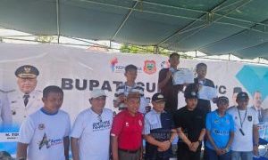 Perdana Bupati Cup Aquatic di Kabupaten Gorontalo Resmi di Gelar