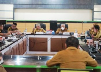 Rapat Bersama Pimpinan OPD, Bupati Sofyan Sorot Kegiatan Rutin Pemerintah