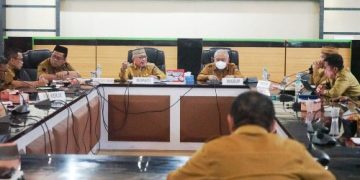 Rapat Bersama Pimpinan OPD, Bupati Sofyan Sorot Kegiatan Rutin Pemerintah