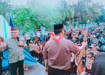 Bupati Sofyan Terima Road To Peran Saka Nasional 2025
