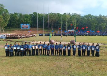 Pemkab Gorontalo Gelar Gladi Pertama Persiapan Upacara Pembukaan Peran Saka Nasional 2025