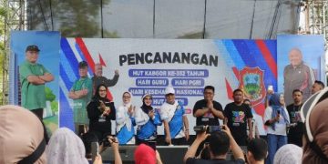 Pemkab Gorontalo Resmi  Canangkan Rangkaian Kegiatan di HUT ke-352