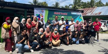 Bareng KNPI dan PMI Gelar Pelayanan Kesehatan Gratis, Bupati Gorontalo : Saya Bangga 