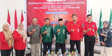 Balai Dalkarhut Wilayah Sulawesi Bersinergi Dengan UNUGO Dalam Pengendalian Kebakaran Hutan di Gorontalo