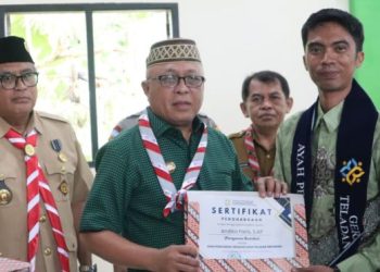 Bupati Sofyan Beri Selamat Kepada Pengurus Gati Desa Talumelito