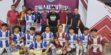 Laga Dramatis, SMA 1 Telaga Angkat Trofi Juara Usai Menang 5–3 Atas SMA 1 Limboto Barat
