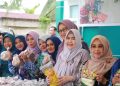 Jelang Ramadan, Ketua TP PKK Hj. Fadhilah Sadat Inisiasi Pasar Murah