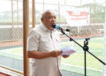 Wakil Bupati Tonny Junus Buka Turnamen Futsal Dalam Rangka HPN ke-80