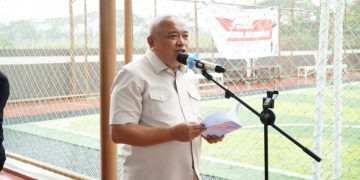 Wakil Bupati Tonny Junus Buka Turnamen Futsal Dalam Rangka HPN ke-80