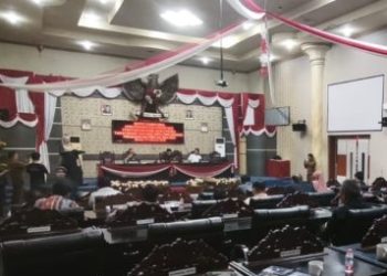 Banggar ‘Kelebihan Kursi’, Paripurna DPRD Kabupaten Gorontalo Diwarnai Interupsi