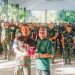 Bupati Gorontalo Sofyan Puhi Hadiri Pemberangkatan 450 Prajurit Satgas atgas Yonif onif 713/Satya Tama