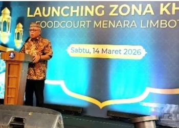 Bupati Gorontalo Luncurkan  Foodcourt Limboto Jadi Zona Kuliner Halal Aman dan Sehat