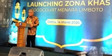 Bupati Gorontalo Luncurkan  Foodcourt Limboto Jadi Zona Kuliner Halal Aman dan Sehat