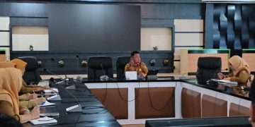 Haris Tome Pimpin Rapat  Kesiapan Liaison Officer di Kegiatan Penas Petani Nelayan 2026