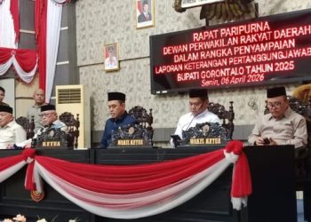 DPRD Kabupaten Gorontalo Terima LKPj Bupati Tahun 2025