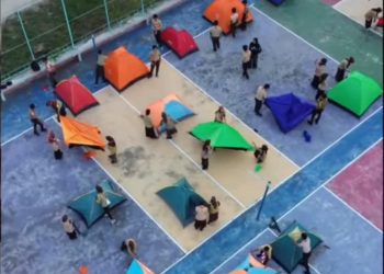 Kegiatan OKP Saka Bahari Digelar di SMA Negeri 2 Limboto