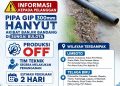 Pipa Utama Hanyut Terbawa Banjir, Direktur Perumda Tirta Limutu: Tim Teknis Sedang Lakukan Penanganan