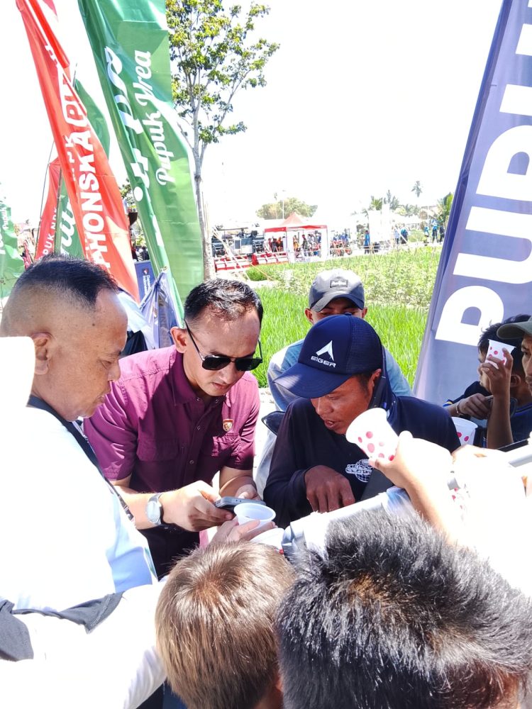 Foto Abdul Karim Yunus Bersama Pasuoan Pengamanan  Wakil Presiden Republik Indonesia Gibran Rakabuming Raka.