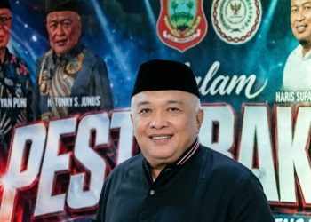Pesta Rakyat di Bongomeme, Ribuan Warga Spontan Dukung Tonny Junus Maju ke DPD RI