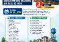Ada Perbaikan Pipa Bocor, Perumda Tirta Limutu Imbau Pelanggan Tampung Air Sebelum 27 Juli