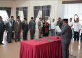 Lantik 18 Pejabat Eselon II, Bupati Thariq Tekankan Kompetensi dan Integritas Kerja