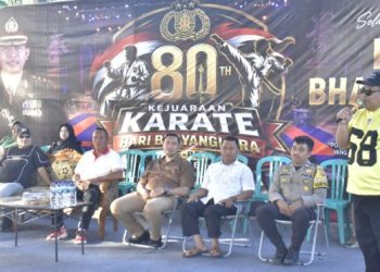 Hari Bhayangkara Ke- 80 Sekda Kabgor Buka Kejuaraan Antar Polsek