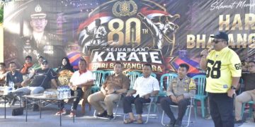 Hari Bhayangkara Ke- 80 Sekda Kabgor Buka Kejuaraan Antar Polsek