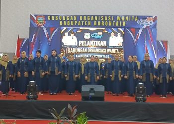 Maryam Sofyan Puhi Resmi Dilantik Sebagai Ketua GOW Kabupaten Gorontalo