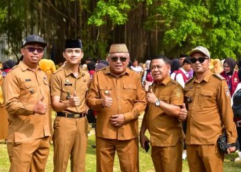 Hadiri Apel Akbar, Wabup Tonny Junus Tekankan Disiplin dan Pelayanan Publik