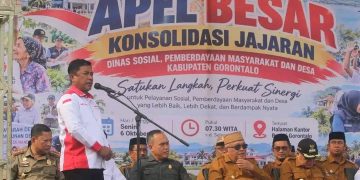 Apel Besar Sosial-PMD Kabupaten Gorontalo Perkuat Sinergi dan Validasi Data Sosial